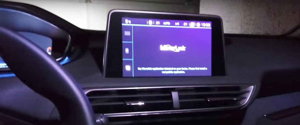 PEUGEOT 3008 MIRRORLINK